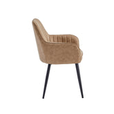 Lavinia Eetkamerstoel - Sand Microfiber